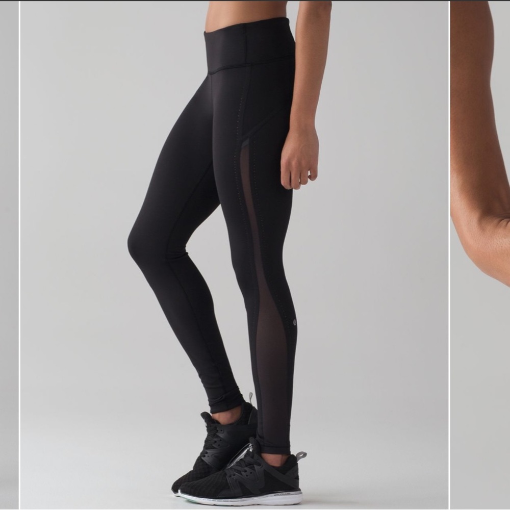 Lululemon Smooth Stride Tight black size 8 W5AGLS luxtreme